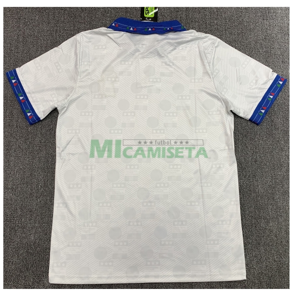 Camiseta Italia Segunda Equipación Retro 1994 Blanco