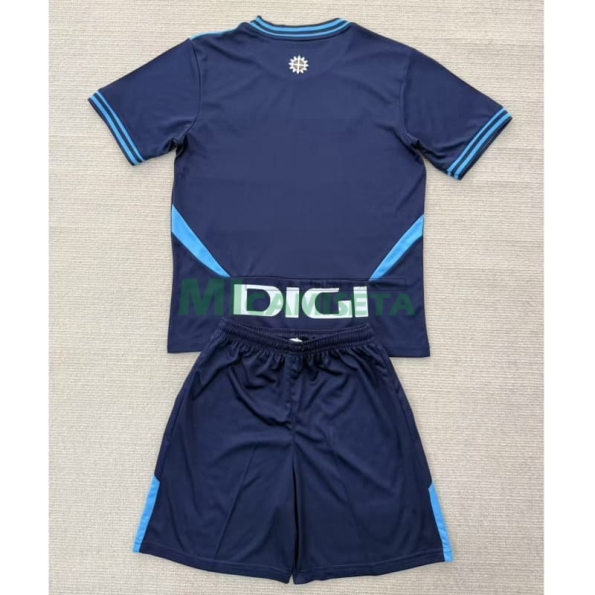 Camiseta Athletic de Bilbao Segunda Equipación 2025/2026 Azul Marino Niño Kit