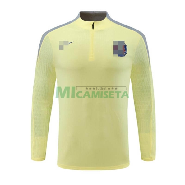 Sudadera de Entrenamiento Club America 2024/2025 Amarillo Claro