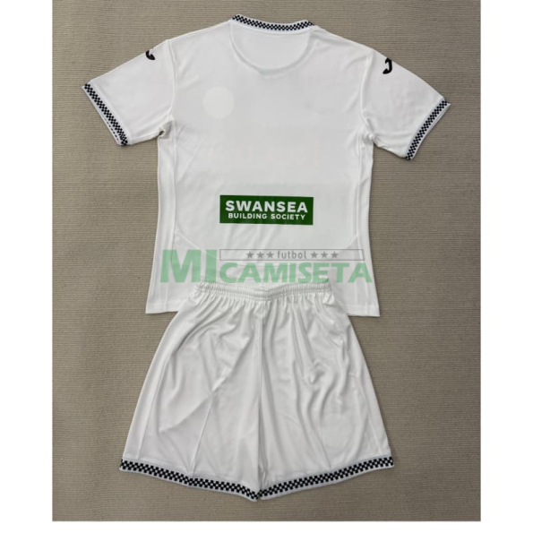 Camiseta Swansea City Primera Equipación 2025/2026 Blanco