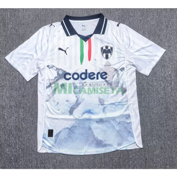 Camiseta Monterrey Segunda Equipación 2025/2026 Club World Cup Blanco (EDICIÓN JUGADOR)