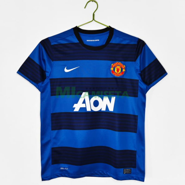Camiseta Manchester United Segunda Equipación Retro 2011/12 Azul