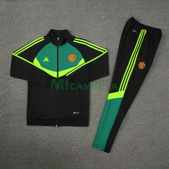 Chaqueta Manchester United 2024/2025 Negro/Verde