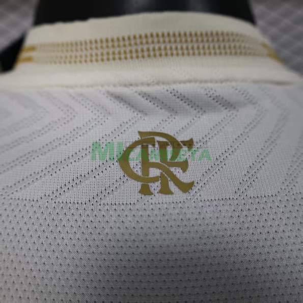 Camiseta Flamengo Tercera Equipación 2025/2026 Blanco Roto (EDICIÓN JUGADOR)