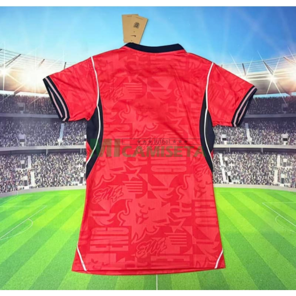 Camiseta Inglaterra Segunda Equipación Mundial 2026 Rojo Mujer