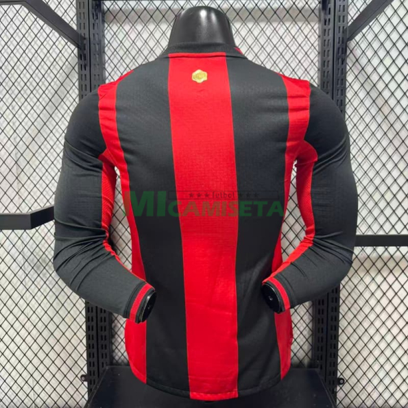 Camiseta AC Milan Primera Equipación 2026/2027 ML Rojo/Negro (EDICIÓN JUGADOR)