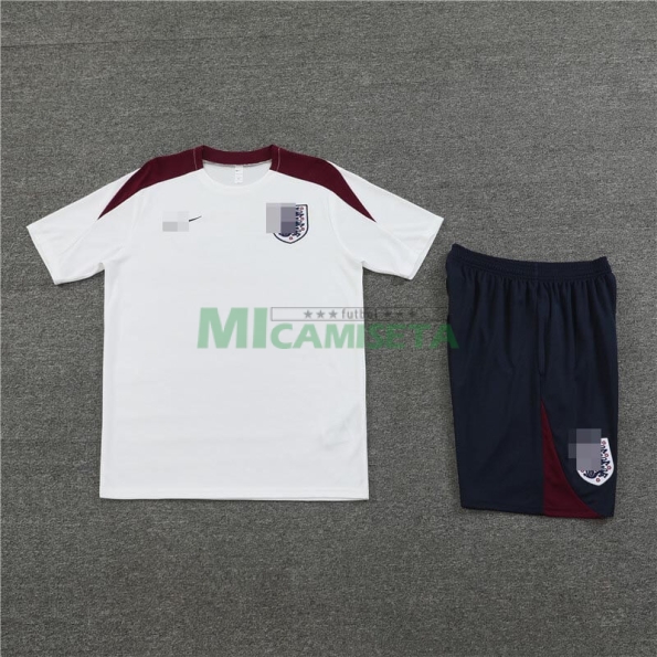 Camiseta de Entrenamiento Inglaterra 2024 Kit Blanco/Rojo