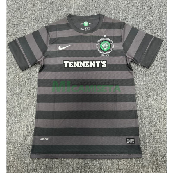 Camiseta Celtic Segunda Equipación Retro 2012/2013 Gris/Negro