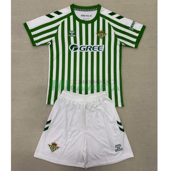 Camiseta Real Betis 2025 Final Uefa Conference League Niño Kit