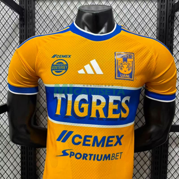 Camiseta Tigres UANL Primera Equipación 2026/2027 Amarillo (EDICIÓN JUGADOR)
