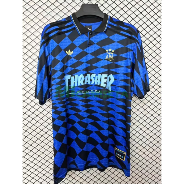 Camiseta Argentina x Thrasher 2026 Edición Especial Azul