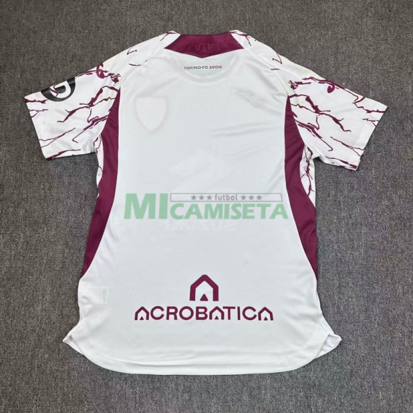 Camiseta Torino Segunda Equipación 2025/2026 Blanco