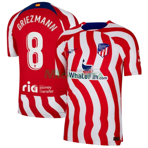 Camiseta Griezmann 8 Atlético de Madrid Primera Equipación 2022/2023