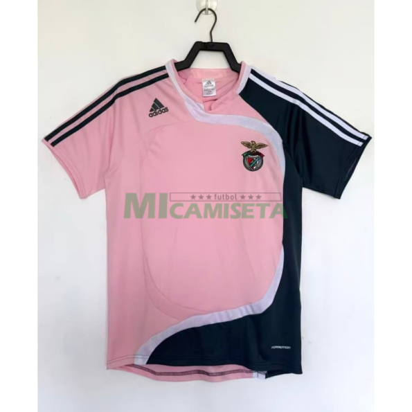 Camiseta Benfica Segunda Equipación Retro 2007/2008 Rosa