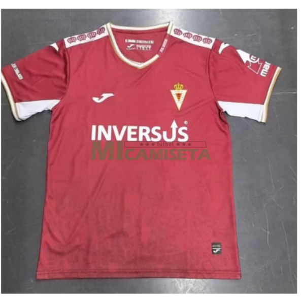 Camiseta Real Murcia Primera Equipación 2025/2026 Rojo