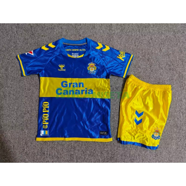 Camiseta Las Palmas Segunda Equipación 2026/2027 Azul Niño Kit con Parche La Liga