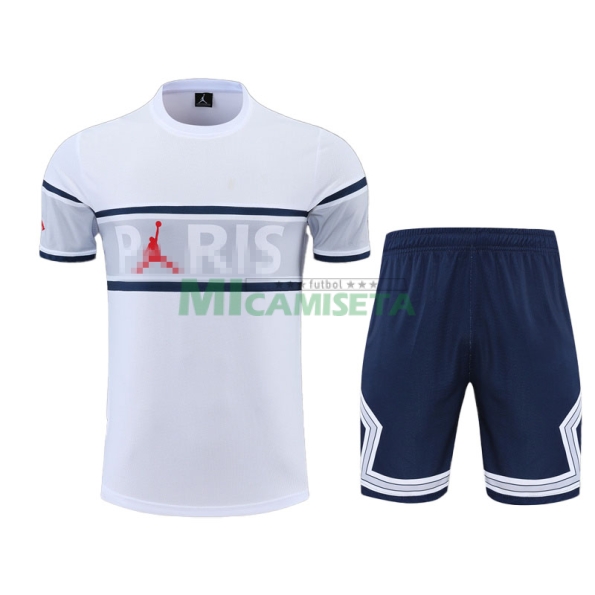 Camiseta de Entrenamiento PSG 2022/2023 Kit Jordan Blanco/Azul