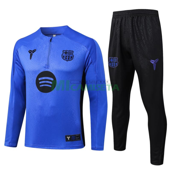 Sudadera De Entrenamiento Barcelona 2025/2026 Kit Morado con Estampado en Seco