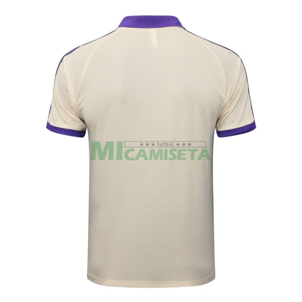 Polo Real Madrid 2025/2026 Beige/Morado