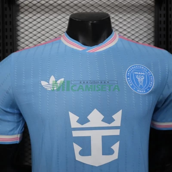 Camiseta Inter Miami Tercera Equipación 2025/2026 Azul Claro (EDICIÓN JUGADOR)
