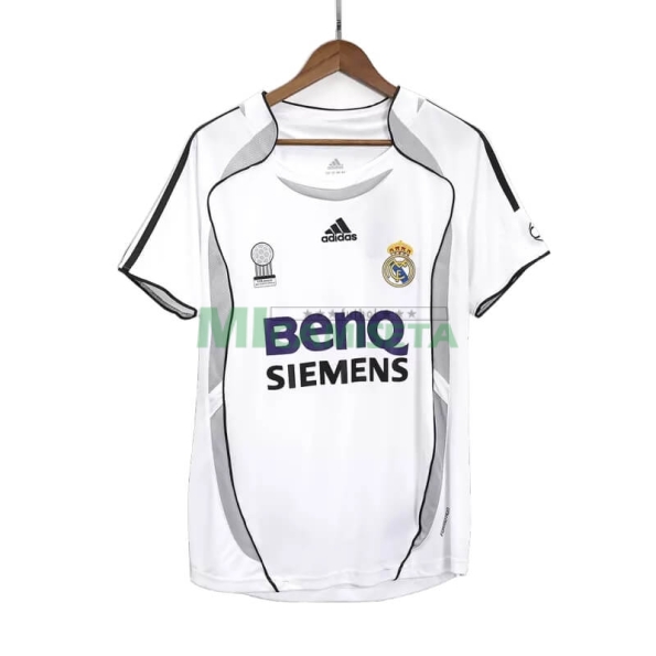 Camiseta SERGIO RAMOS 4 Real Madrid Segunda Equipación Retro 2006/07