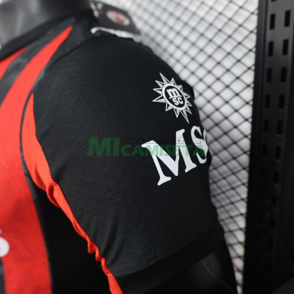 Camiseta AC Milan Primera Equipación 2025/2026 Rojo/Negro (EDICIÓN JUGADOR)