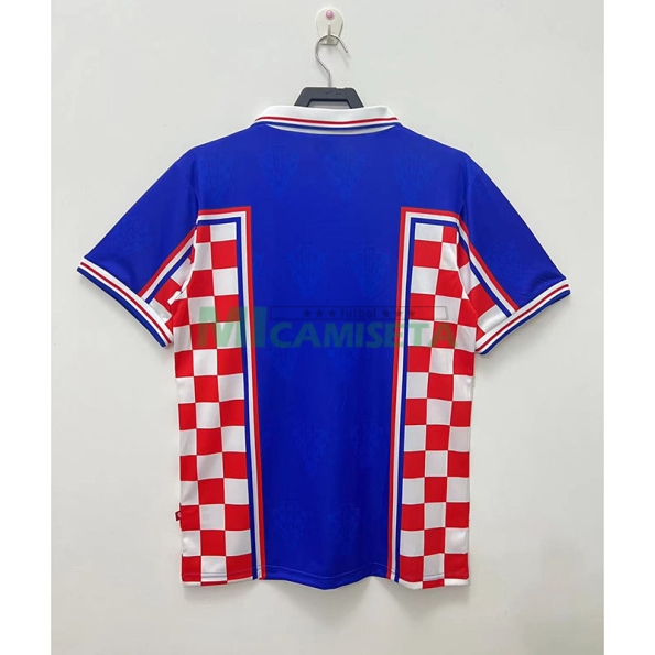 Camiseta Croacia Segunda Equipación Retro 1998