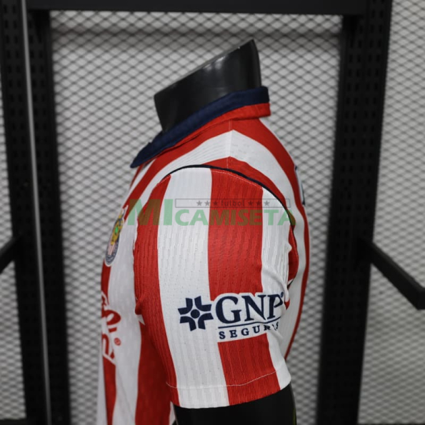Camiseta Chivas Primera Equipación 2026/2027 Rojo/Blanco (EDICIÓN JUGADOR)