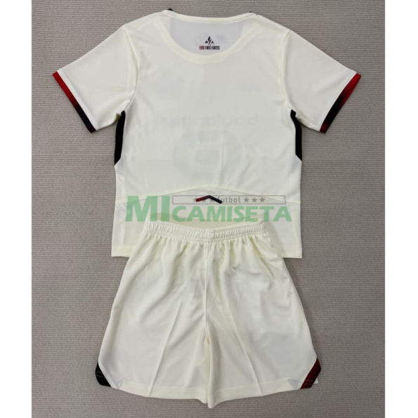 Camiseta Lille OSC Segunda Equipación 2025/2026 Beige Niño Kit