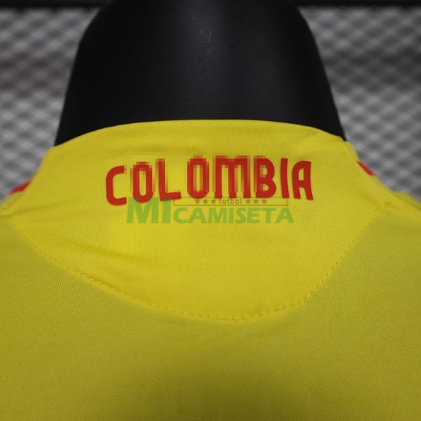 Camiseta Colombia Primera Equipación 2024 (EDICIÓN JUGADOR)