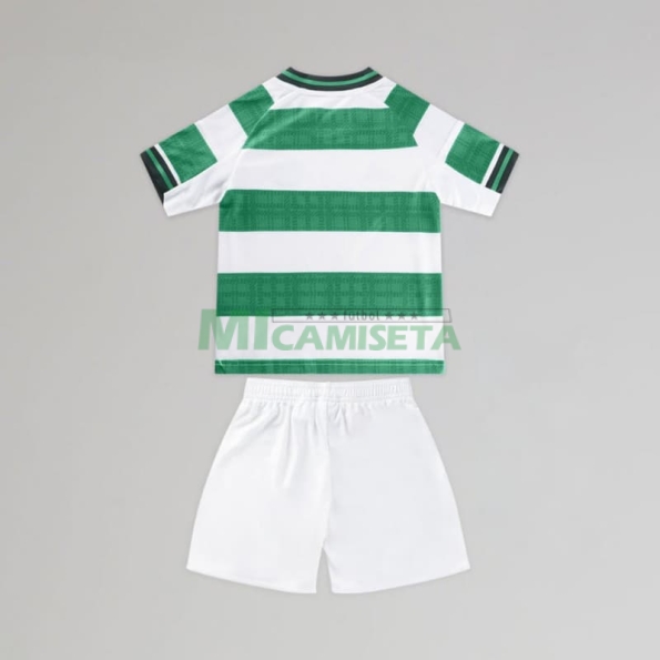 Camiseta Celtic Primera Equipación 2025/2026 Verde/Blanco Niño Kit