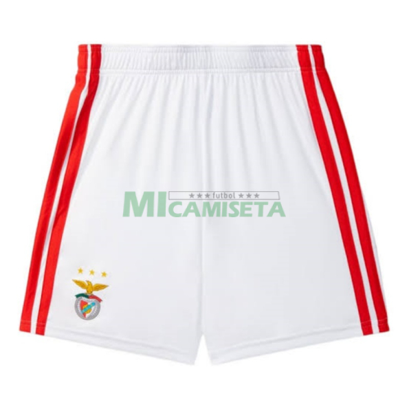Pantalón Corto Benfica Primera Equipación 2026/2027 Blanco