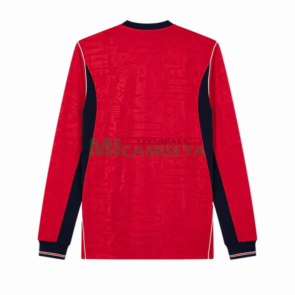 Camiseta Inglaterra Segunda Equipación Mundial 2026 ML Rojo