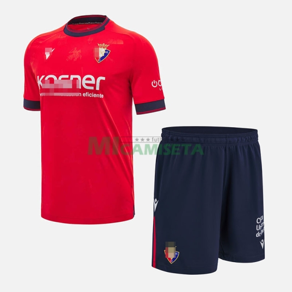 Camiseta Osasuna Primera Equipación 2024/2025 Niño Kit