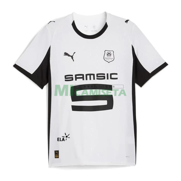 Camiseta Stade Rennais Segunda Equipación 2025/2026 Blanco