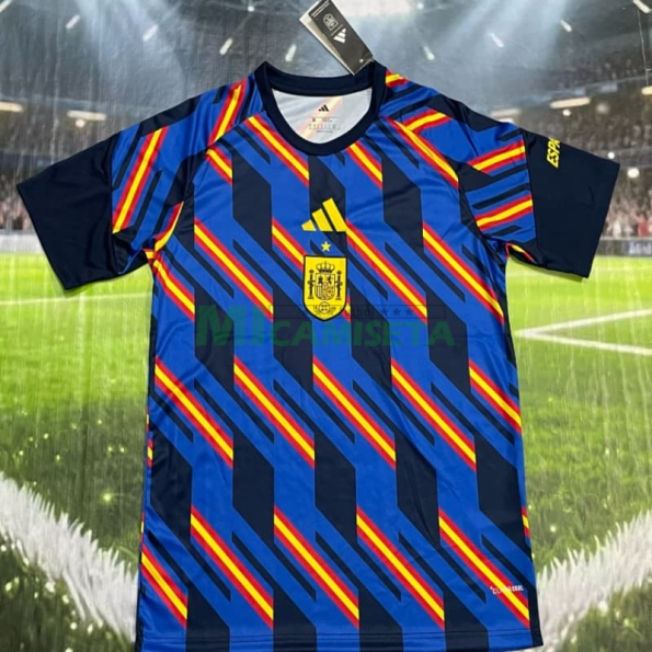 Camiseta España 2026 Pre-Match Azul