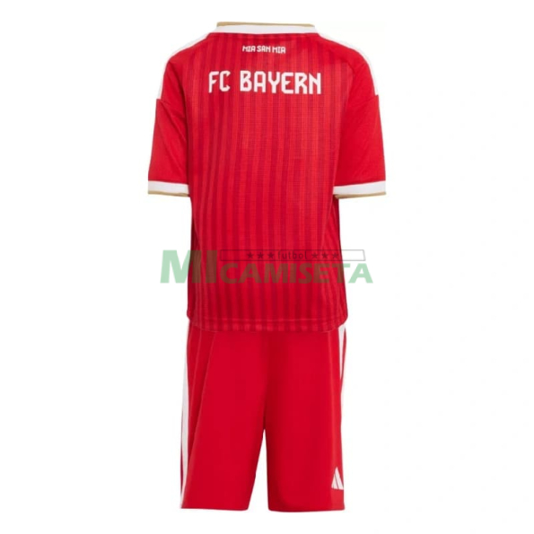 Camiseta Bayern Múnich Primera Equipación 2026/2027 Rojo Niño Kit