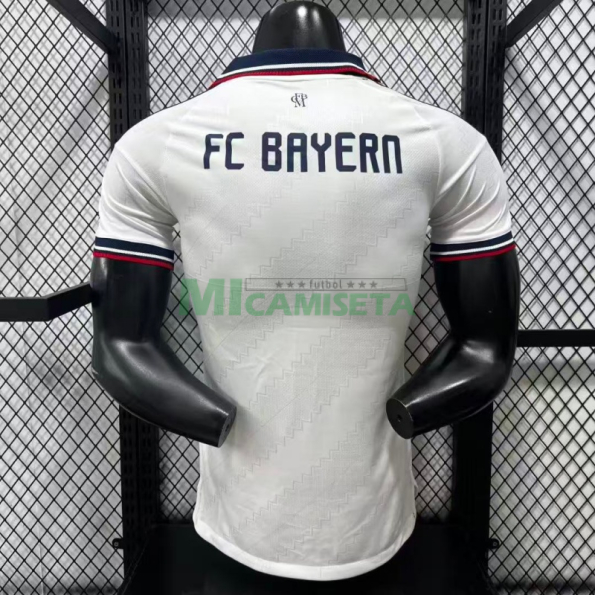 Camiseta Bayern Múnich Segunda Equipación 2026/2027 Blanco (EDICIÓN JUGADOR)