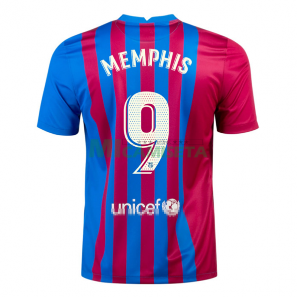 Camiseta Memphis 9 Barcelona Primera Equipación 2021/2022