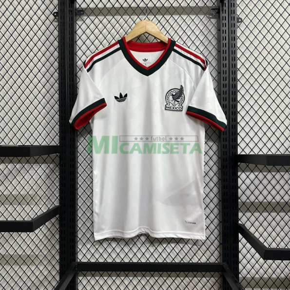 Camiseta México Segunda Equipación Mundial 2026 Blanco