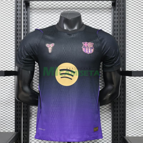 Camiseta Barcelona Segunda Equipación 2026/2027 Negro/Morado (EDICIÓN JUGADOR)