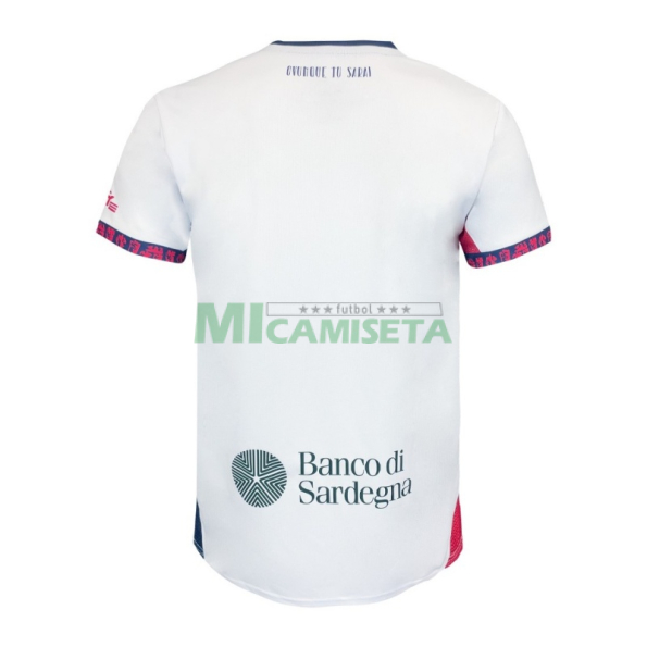 Camiseta Cagliari Calcio Segunda Equipación 2025/2026 Blanco