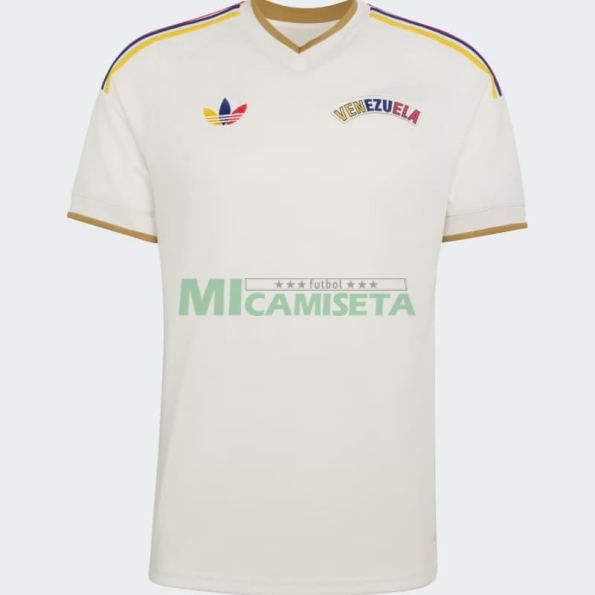 Camiseta Venezuela Segunda Equipación Mundial 2026 Blanco