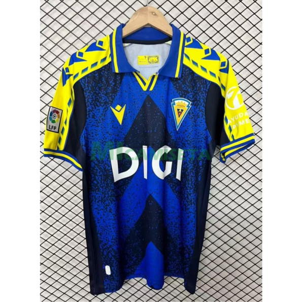Camiseta Cadiz 2026/2027 Azul/Amarillo Versión Retro