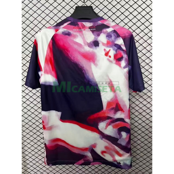 Camiseta Fiorentina Cuarta Equipación 2025/2026 Naranja/Morado