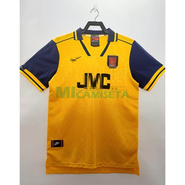 Camiseta Arsenal Segunda Equipación Retro 1996/97