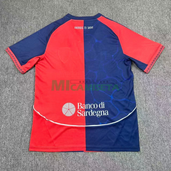 Camiseta Cagliari Calcio Primera Equipación 2025/2026 Rojo/Azul