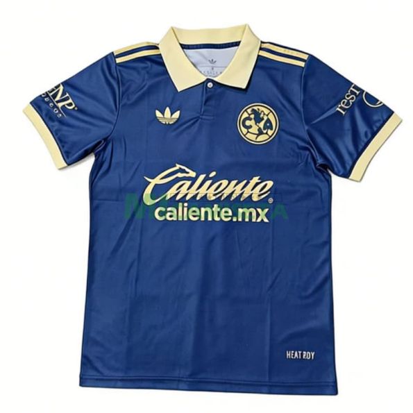 Camiseta Club America Segunda Equipación 2026/2027 Azul/Amarillo