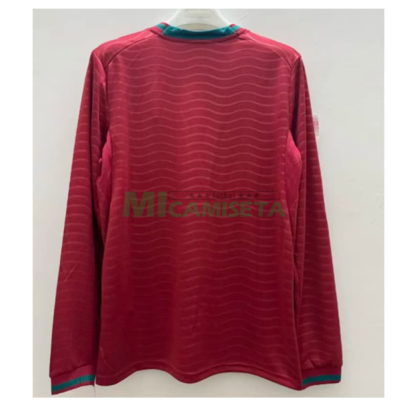 Camiseta Portugal Primera Equipación Mundial 2026 ML Rojo