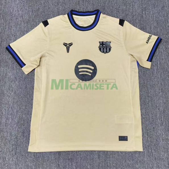 Camiseta Barcelona Segunda Equipación 2025/2026 Oro